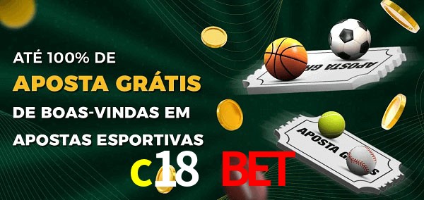 c18 bet Ate 100% de Aposta Gratis